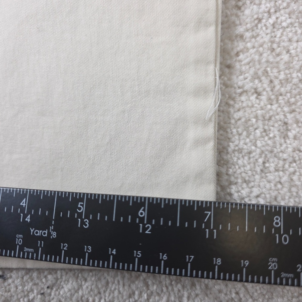 Flint And Tinder Pants Mens 34x30 Cream Twill Slim Fit Straight Leg 5-Pocket - Picture 6 of 8